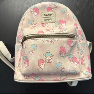 Sanrio Loungefly Little Twin Stars Mini Backpack Used Minor Wear See Pictures